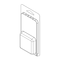Visipak Thermoform-CLAMSHELL-#100-6.125-3.125-2.107-2.107-0.500-0.010-CLEAR, 1000PK 100TF - alternate 1